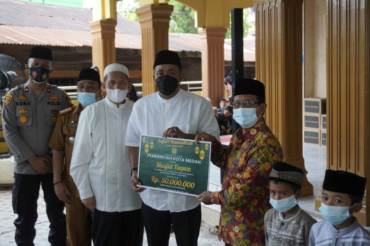 Pemkot Medan: Safari Ramadhan wadah sampaikan program pembangunan