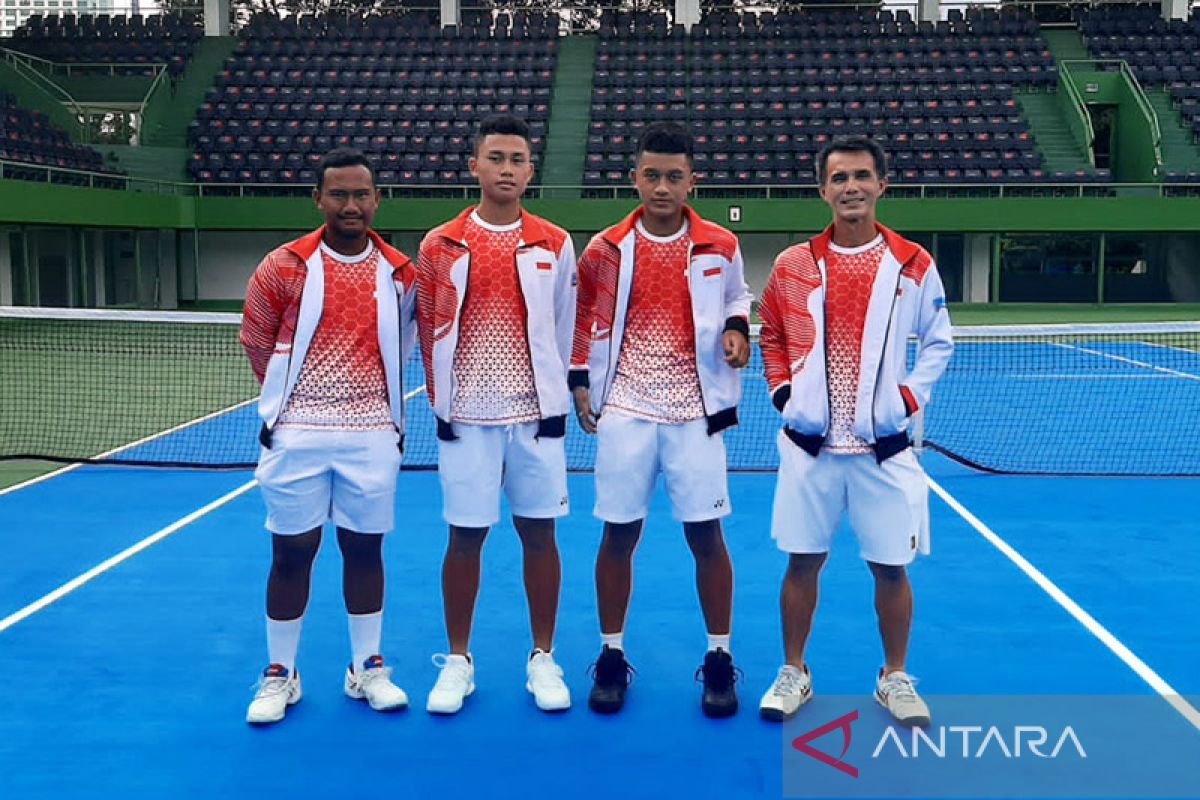 Tim Piala Davis Indonesia lawan Vietnam di playoff Grup II