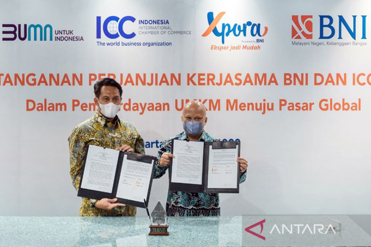 BNI Xpora gandeng ICC Indonesia dorong UMKM tembus pasar global