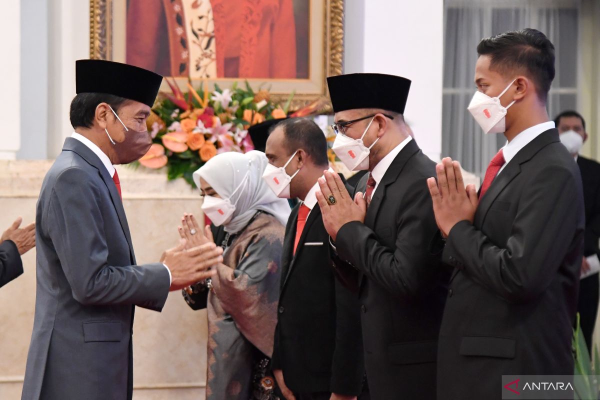 Usai dilantik, Jokowi minta KPU-Bawaslu tancap gas persiapkan Pemilu 2024