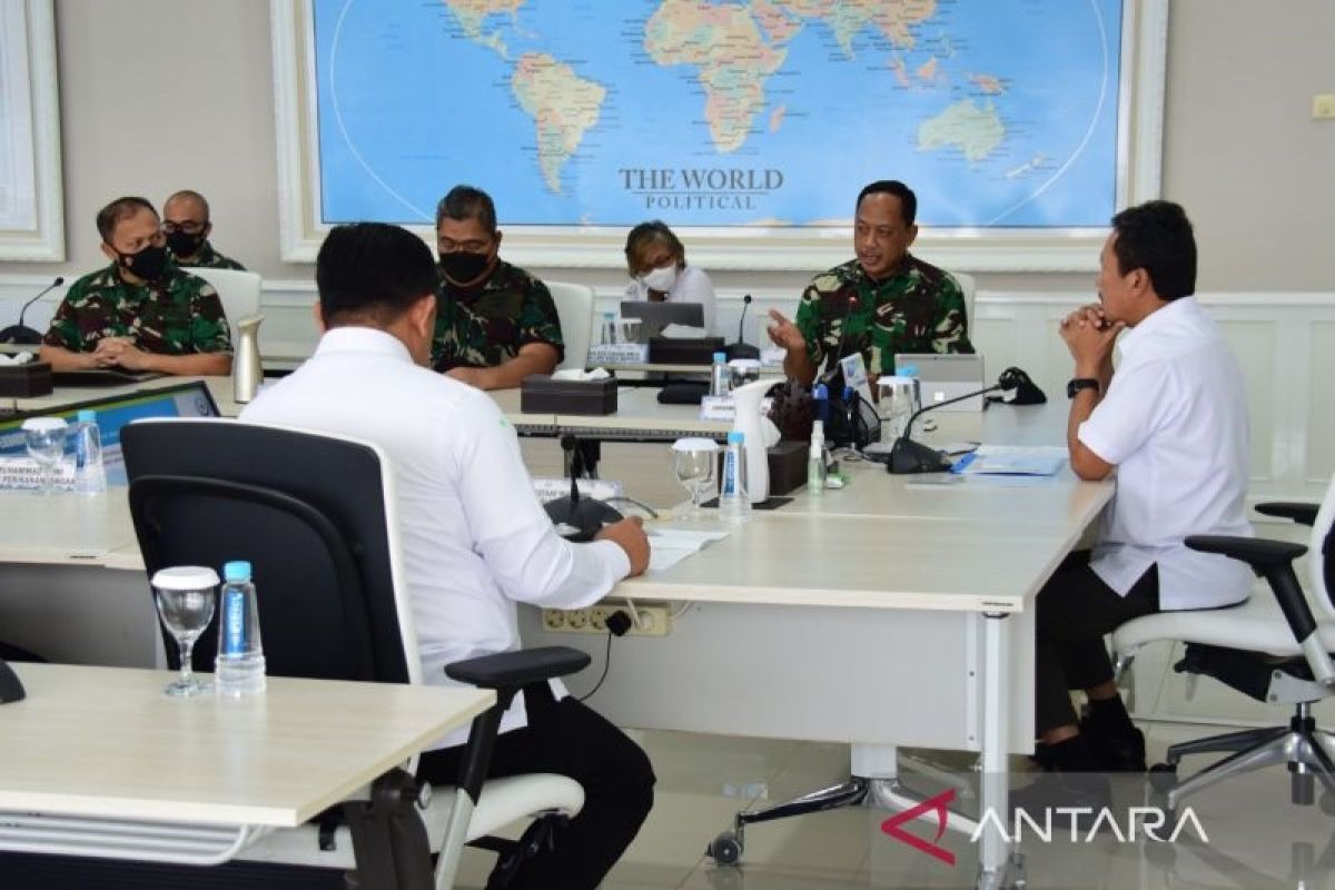 KKP dan TNI AL sepakat perkuat sinergi untuk jaga kelestarian ekosistem laut