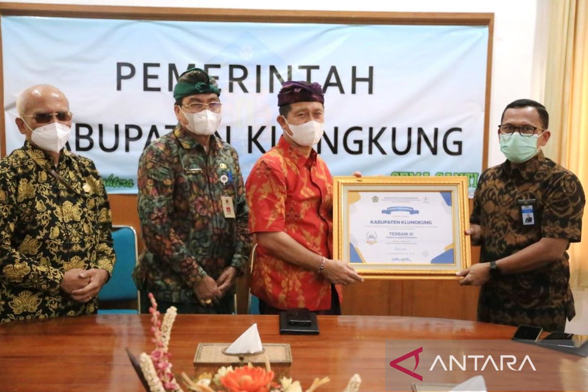 Klungkung raih penghargaan penyaluran DAK Fisik Tercepat III Nasional