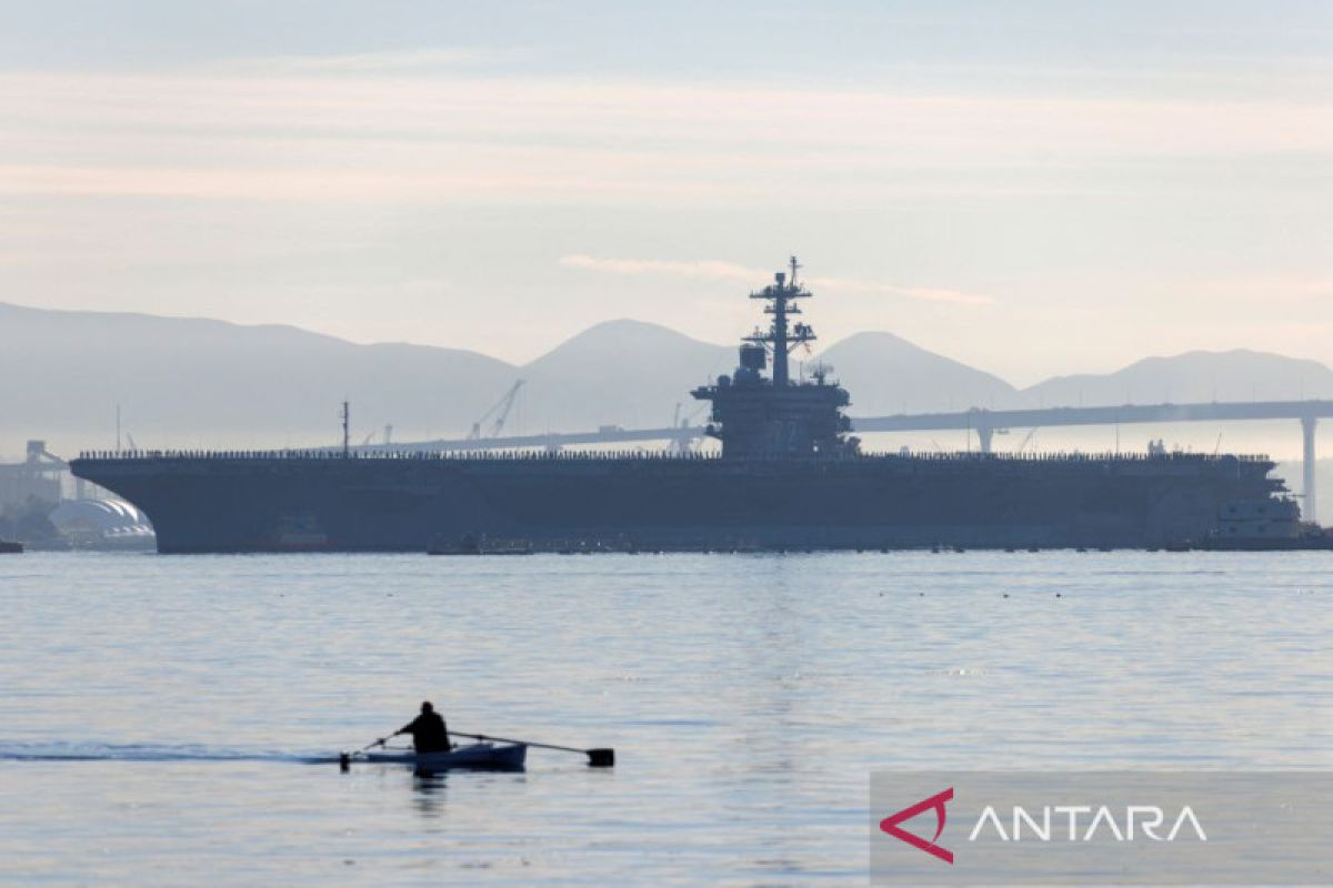 Kapal induk AS dikerahkan di Semenanjung Korea