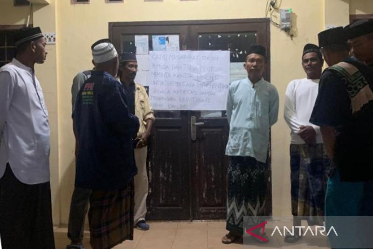 Camat sebut penyegelan kantor Keuchik Suak Ribee terkait transparansi dana desa