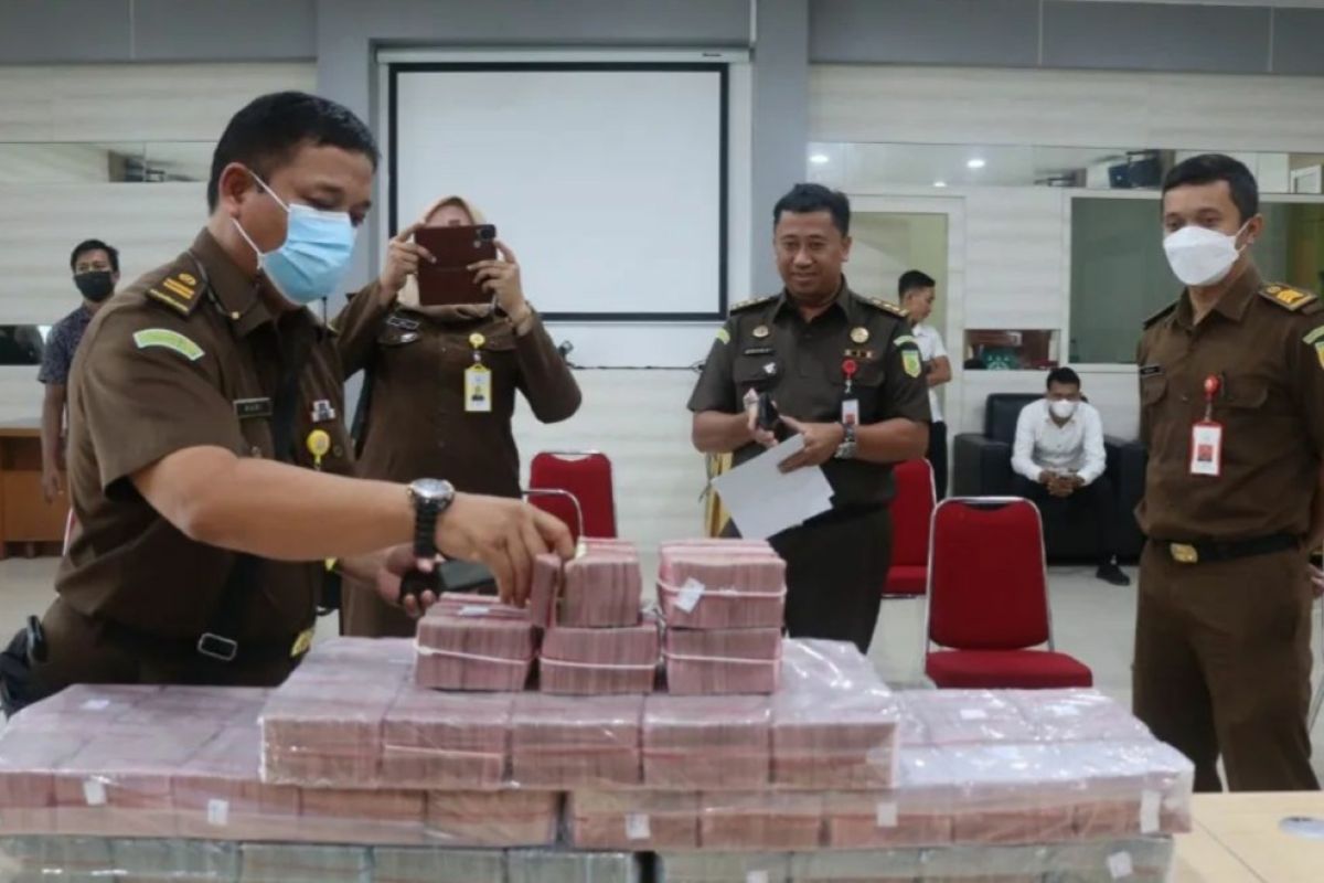 Kejari Tanjungpinang sita Rp4,3 miliar dana TPPU kasus narkoba