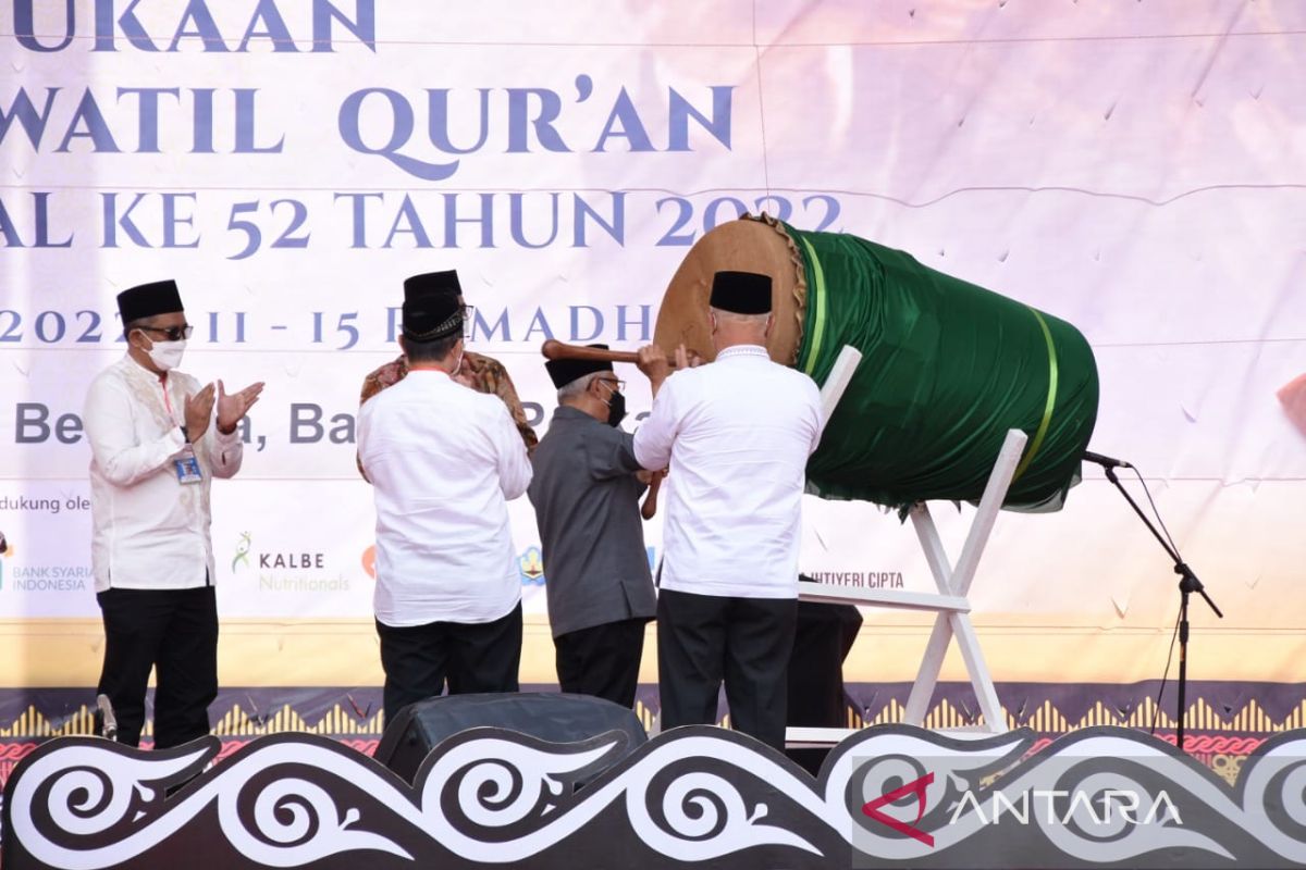 Wapres Ma'ruf Amin resmi buka Pekan Tilawatil Quran di Takengon