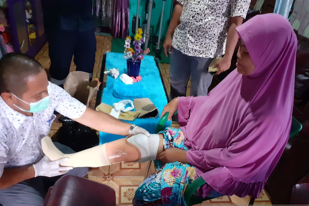 Arwani terharu terima kaki palsu dari PT Timah