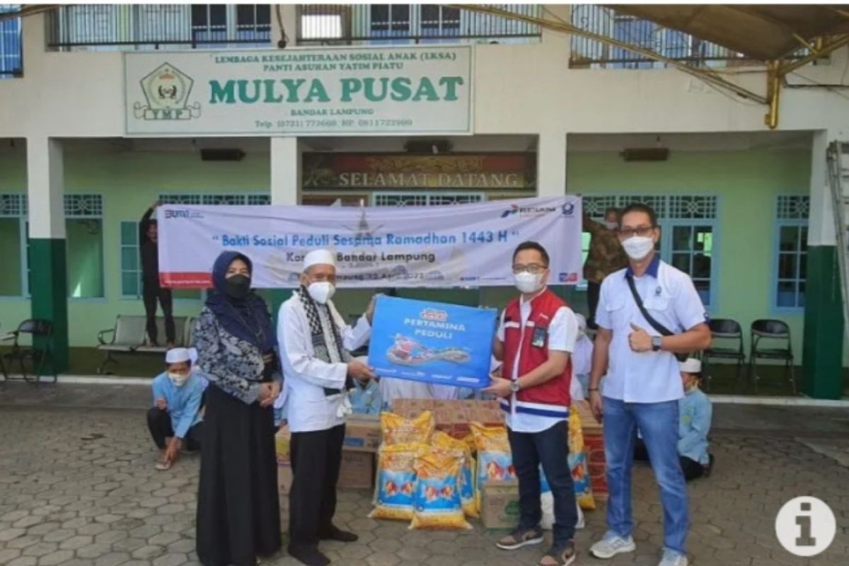 Pertamina Patra Niaga Sumbagsel bersama Hiswana Migas gelar bakti sosial