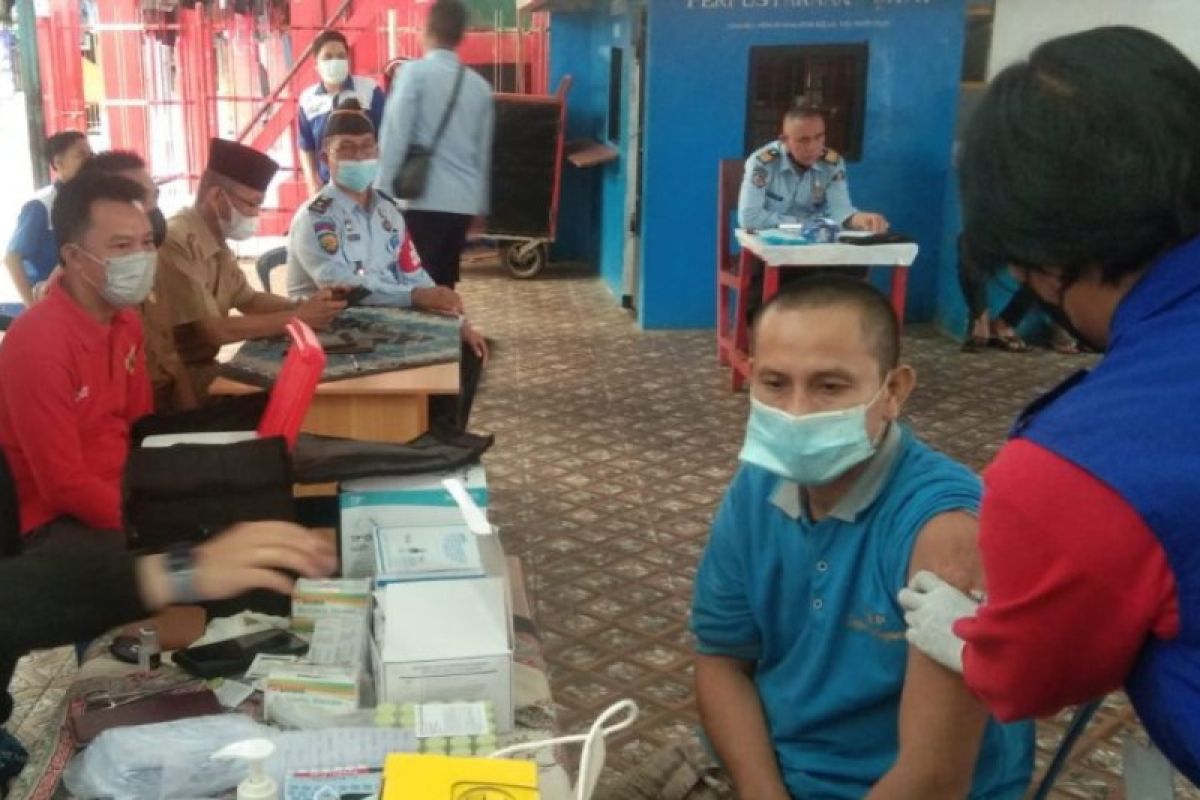 BIN Daerah Sumsel fasilitasi vaksin bagi warga binaan Lapas Martapura