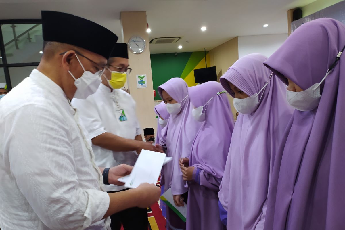 BPJAMSOSTEK Cabang Serang meriahkan Ramadhan dengan Bukber dan beri santunan kepada puluhan anak yatim