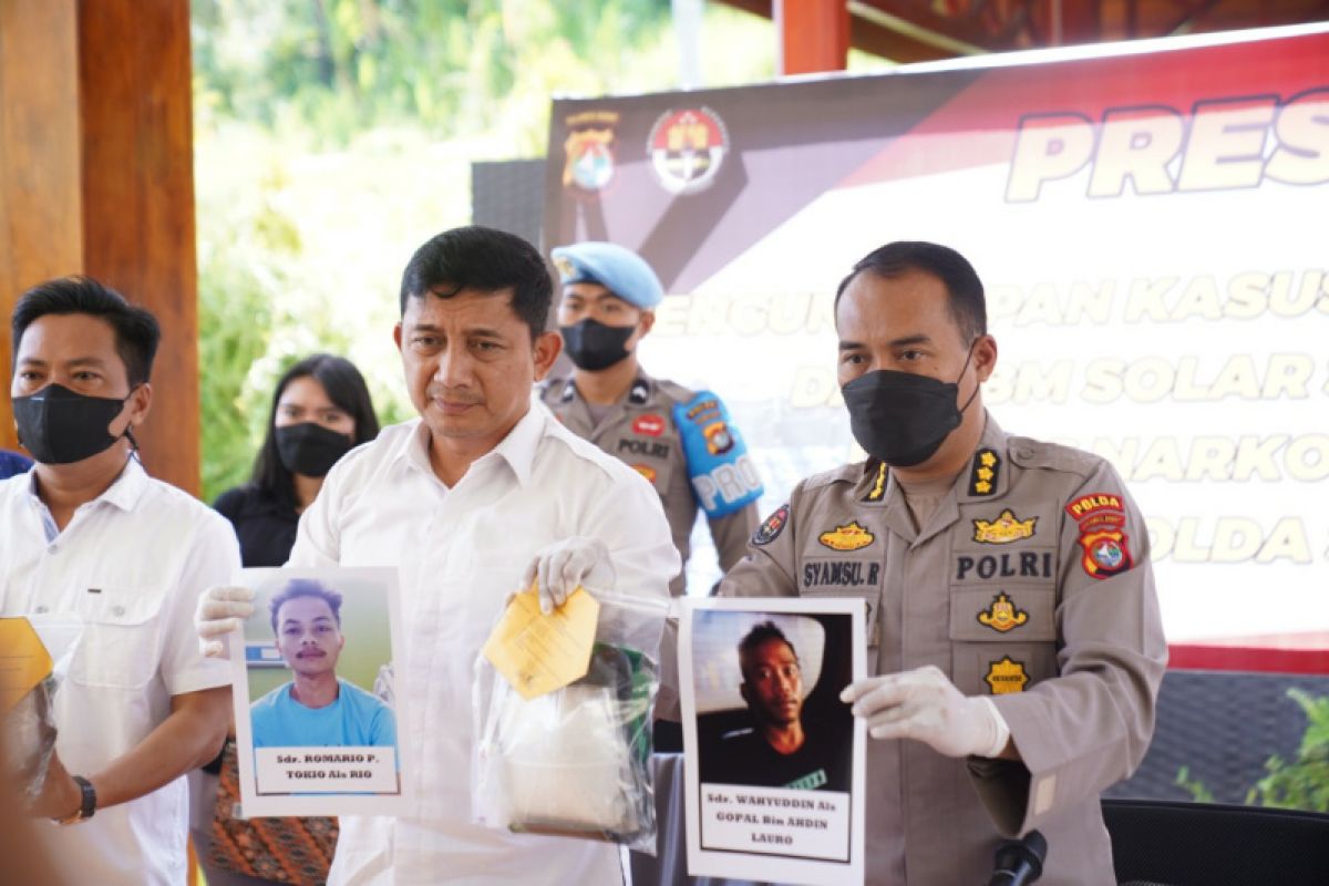 Polda Sulbar gagalkan peredaran lima kilogram narkoba jenis sabu
