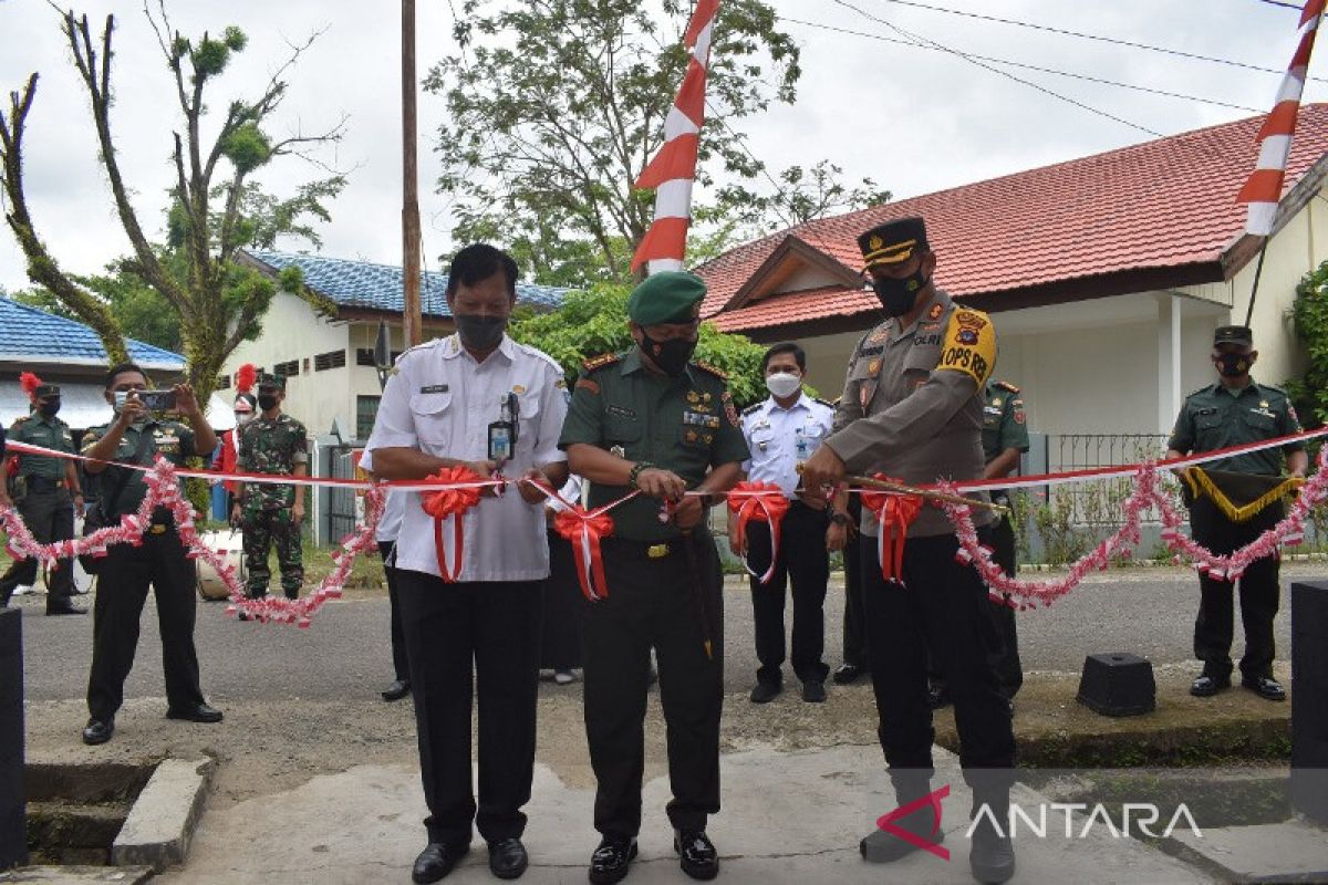 Dandim HSS launching Desa Tibung Raya ikon kampung Pancasila