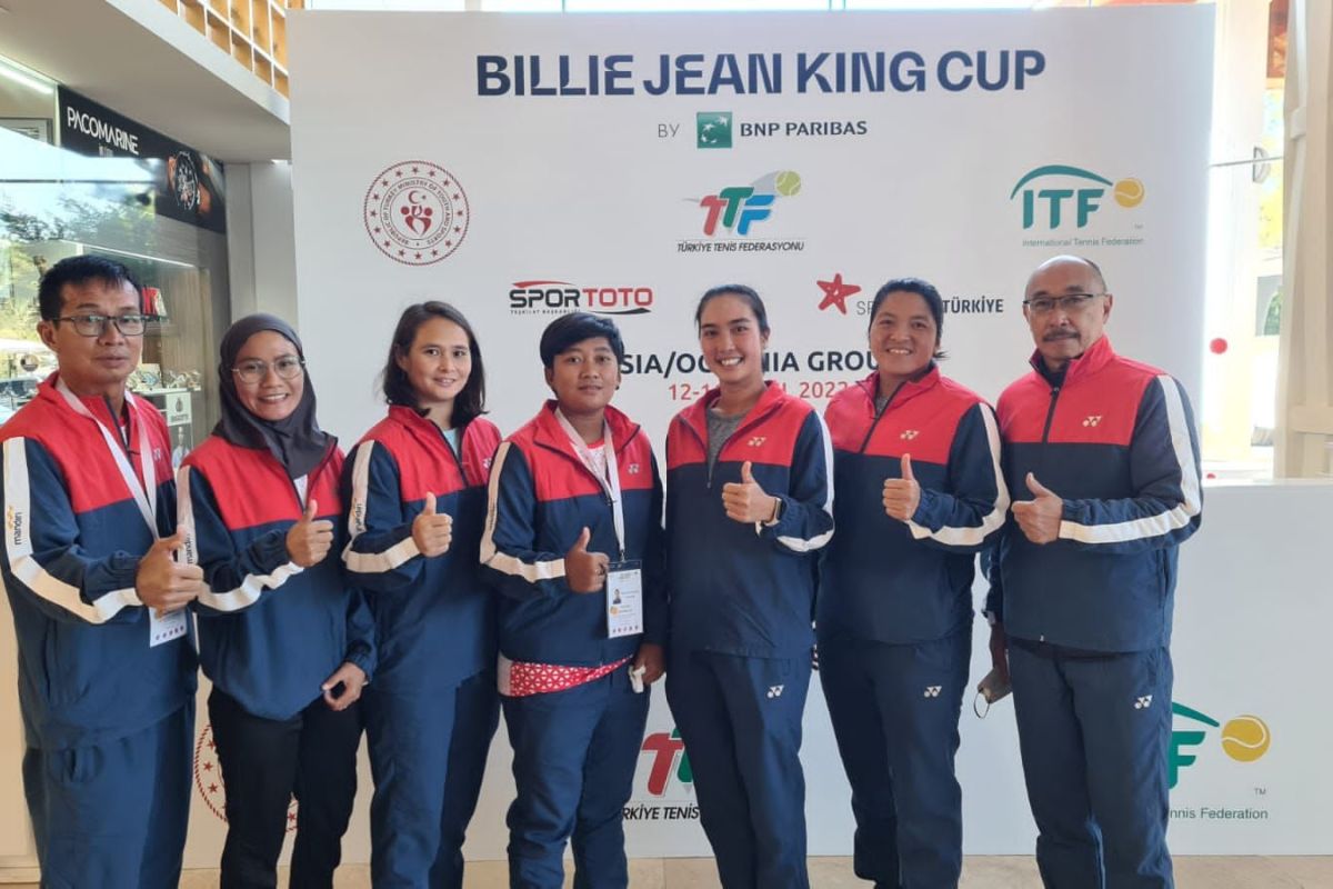 Tim tennis ndonesia hadapi Jepang di Piala Billie Jean King