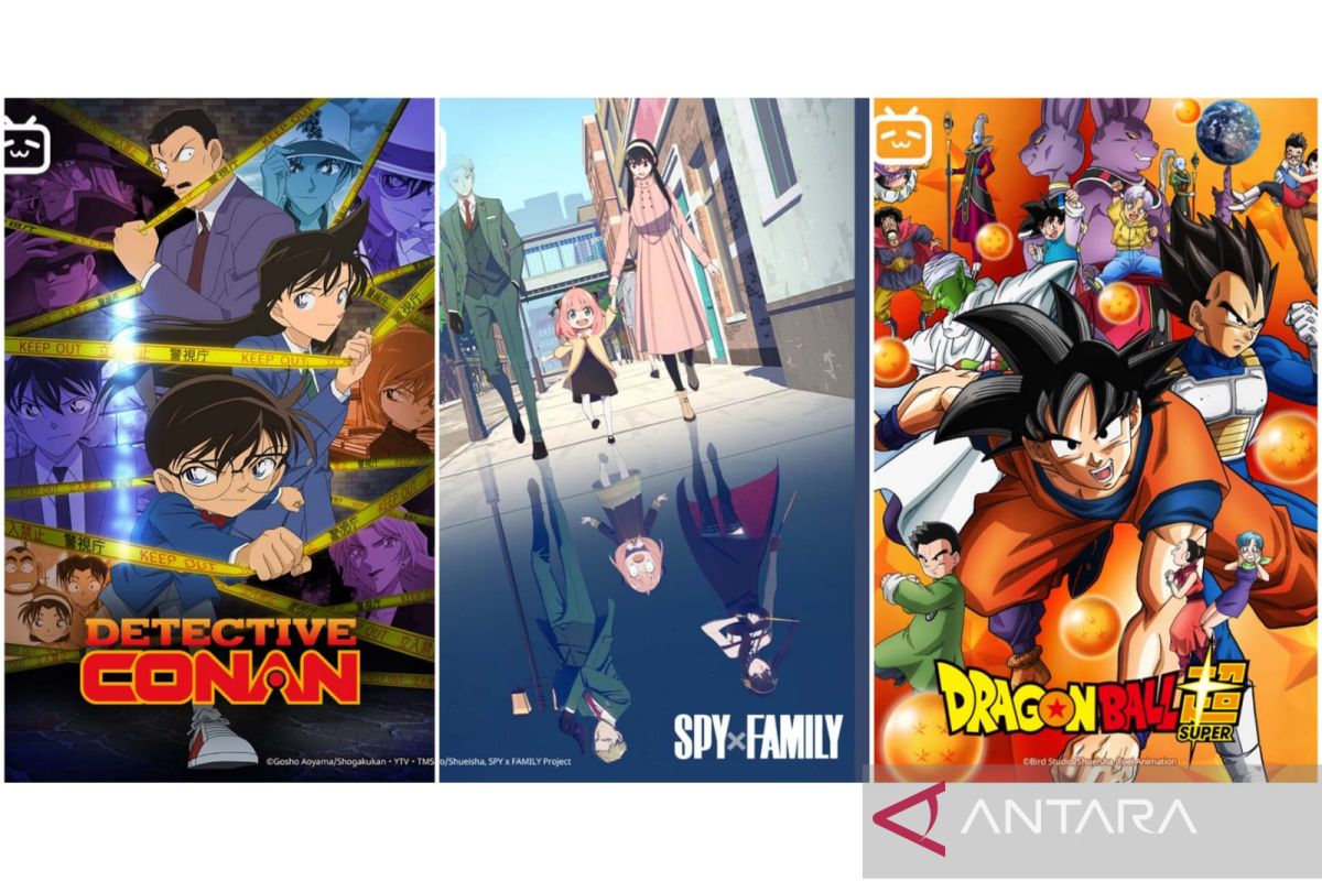 Serial anime "SPY x Family" hingga "Dragon Ball" tayang di Bstation