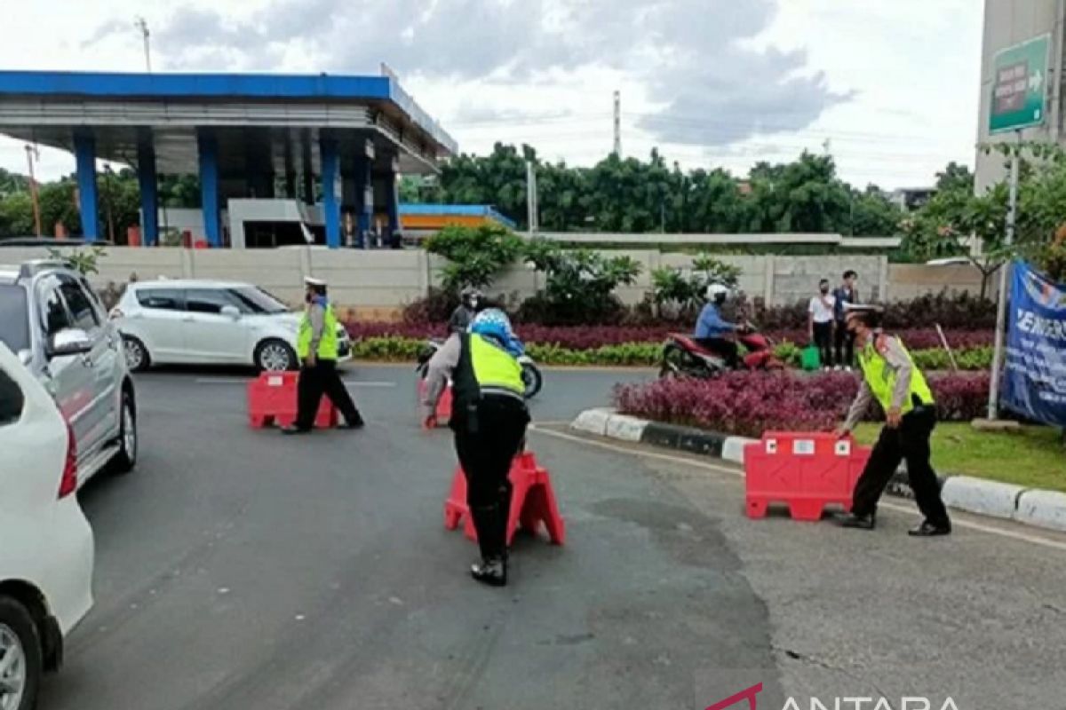 Polres: 70 "u-turn" jalan arteri Karawang ditutup selama mudik lebaran