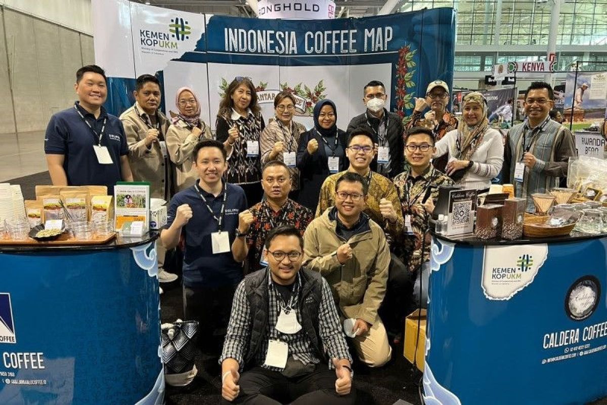 Kopi Indonesia raup potensi transaksi Rp283 miliar pada SCE 2022 di Amerika Serikat