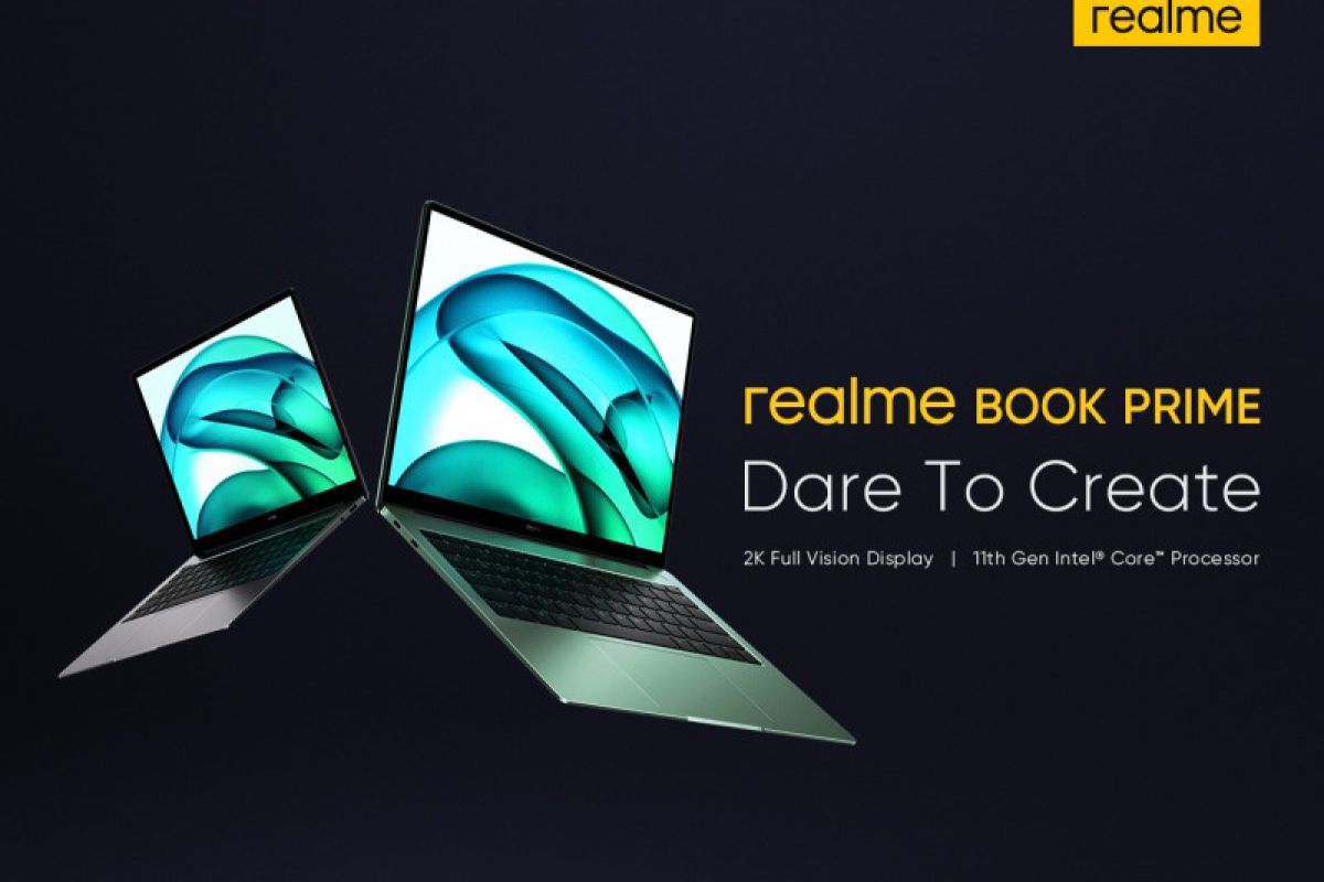 Realme Book Prime sasar kreator konten di Indonesia