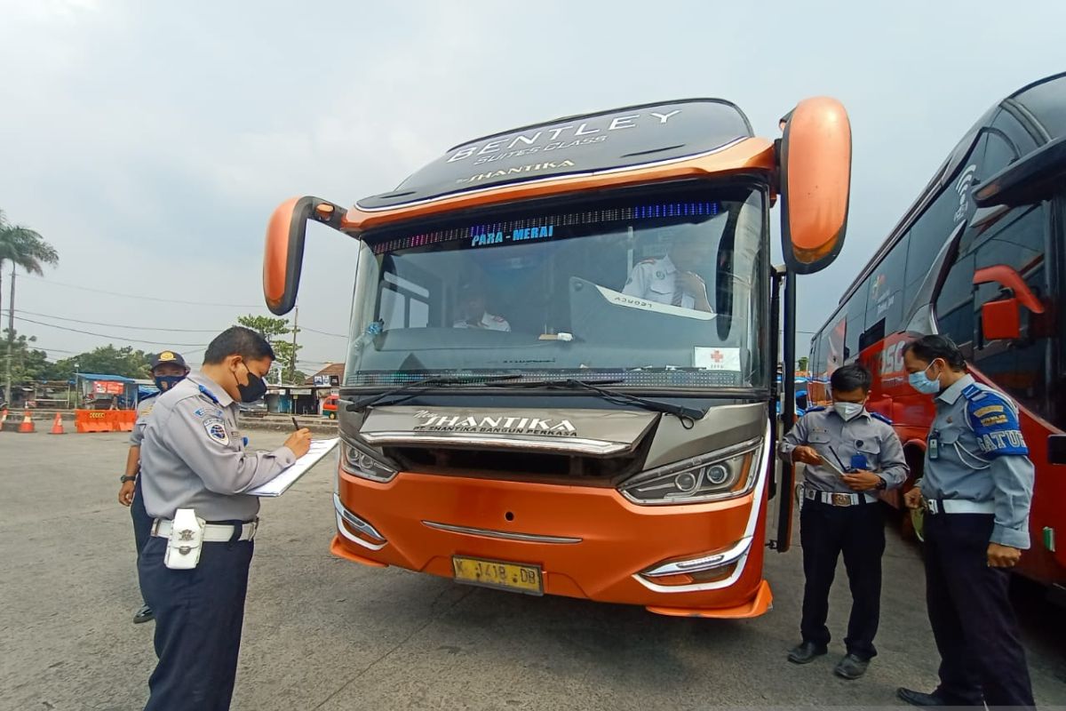 BPTD Banten gelar ram cek guna pastikan kelaikan bus