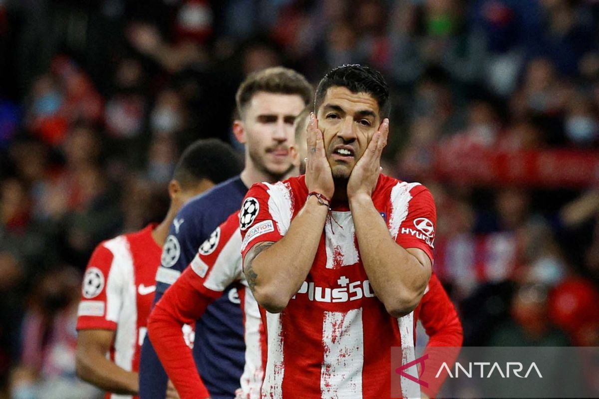 Laga Atletico vs Manchester City berakhir dengan perkelahian di antara pemain