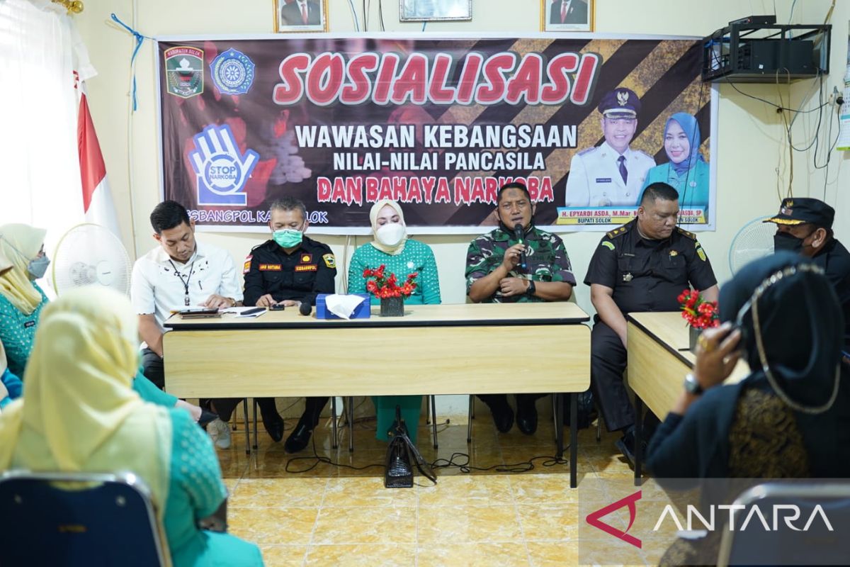 Kesbangpol Kabupaten Solok sosialisasikan wawasan kebangsaan di Cupak