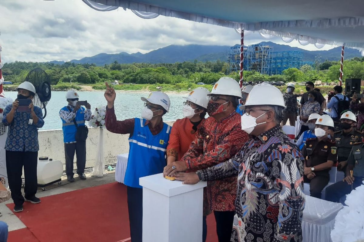 PLN operasionalkan kapal pembangkit listrik BMPP Nusantara 1 di Ambon, topang ketersediaan pasokan listrik