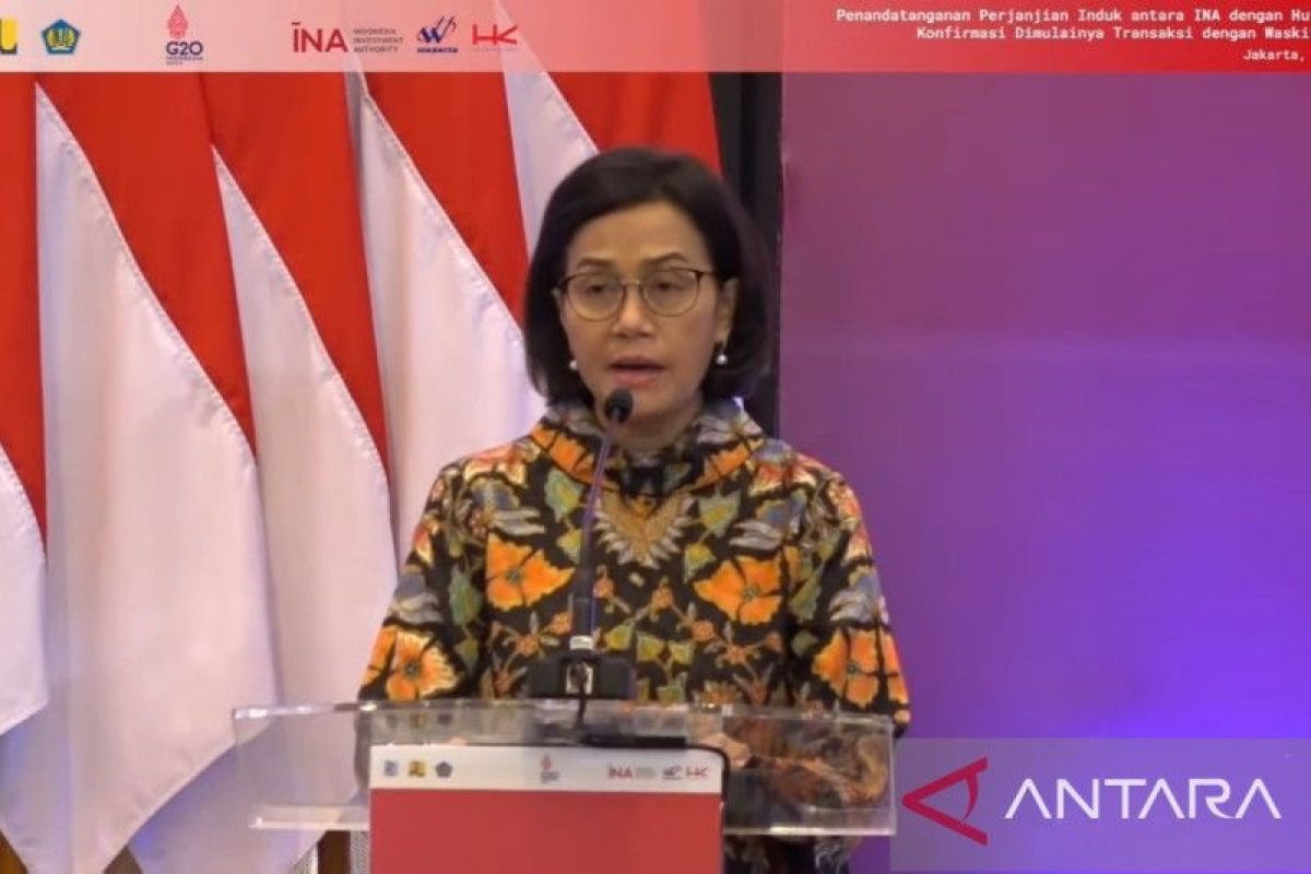 Menkeu Sri Mulyani sebut pendanaan infrastruktur Rp6.445 triliun tak hanya dari APBN