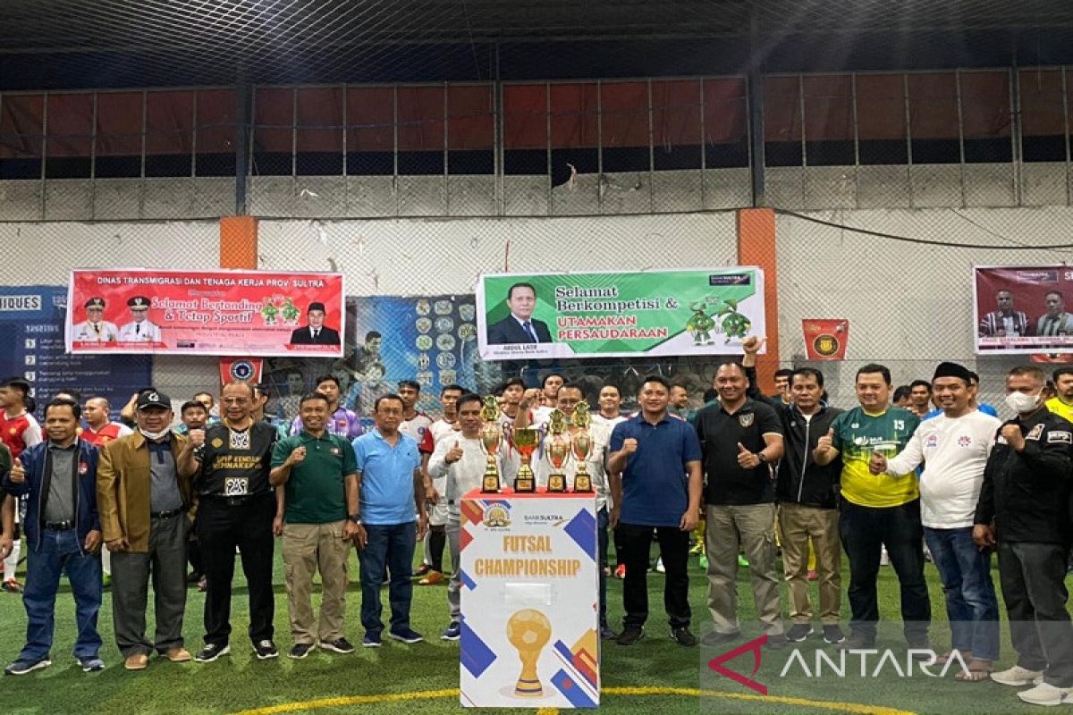 12 tim futsal di Sultra berlaga peringati Hari Buruh Internasional