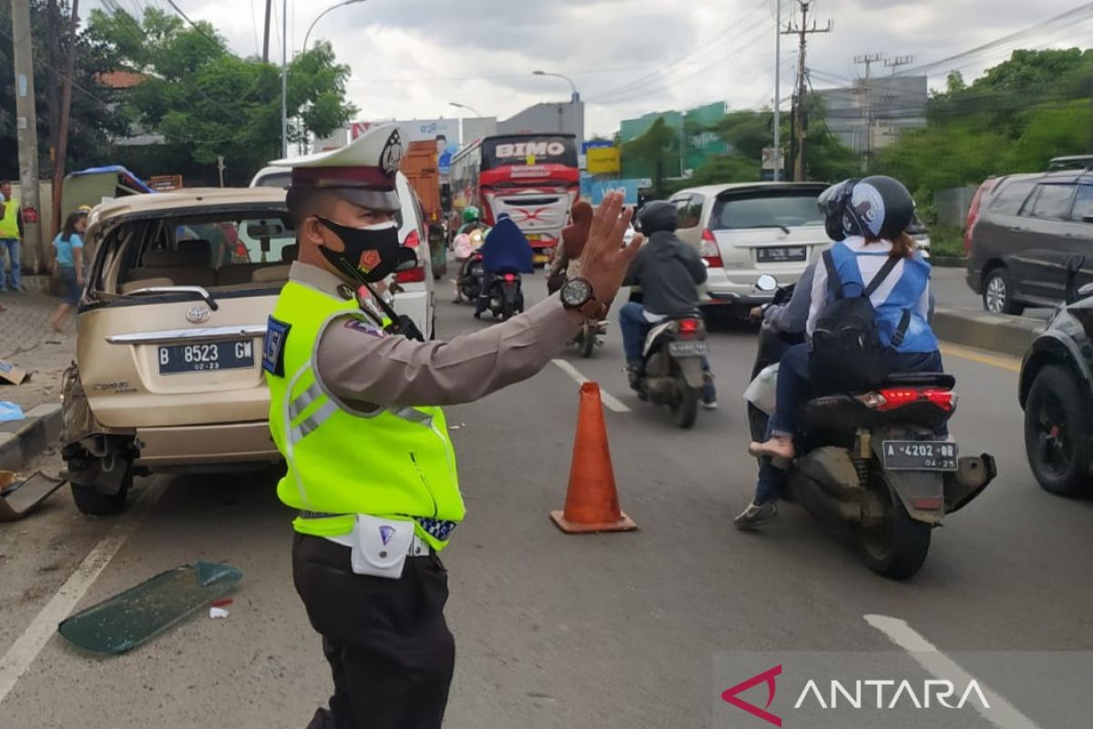 Polresta Tangerang petakan titik rawan kecelakaan pada jalur mudik