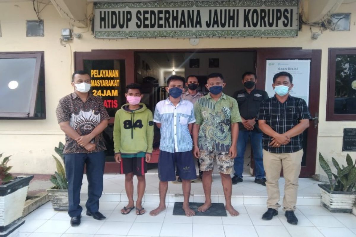 Polsek Rambutan bekuk tiga maling bongkar rumah warga