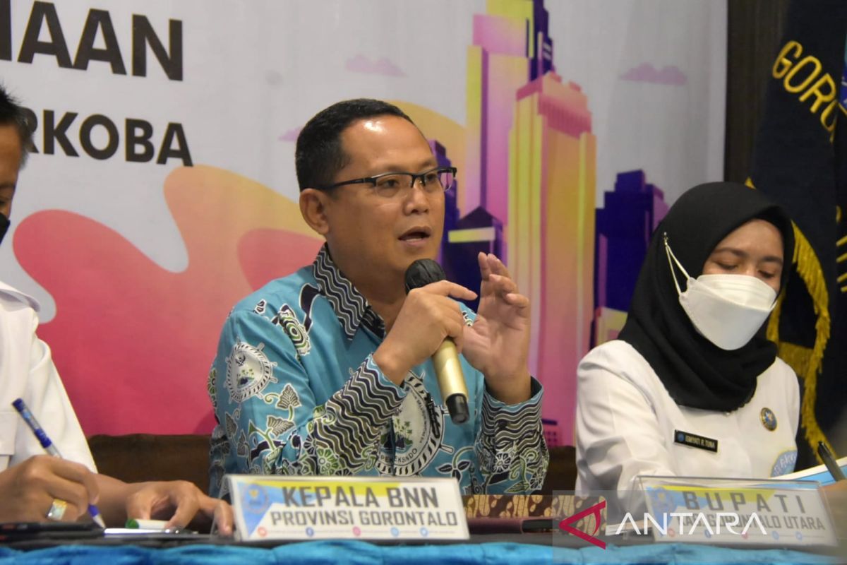Plt Bupati Gorontalo Utara sebut narkoba wajib diperangi serius