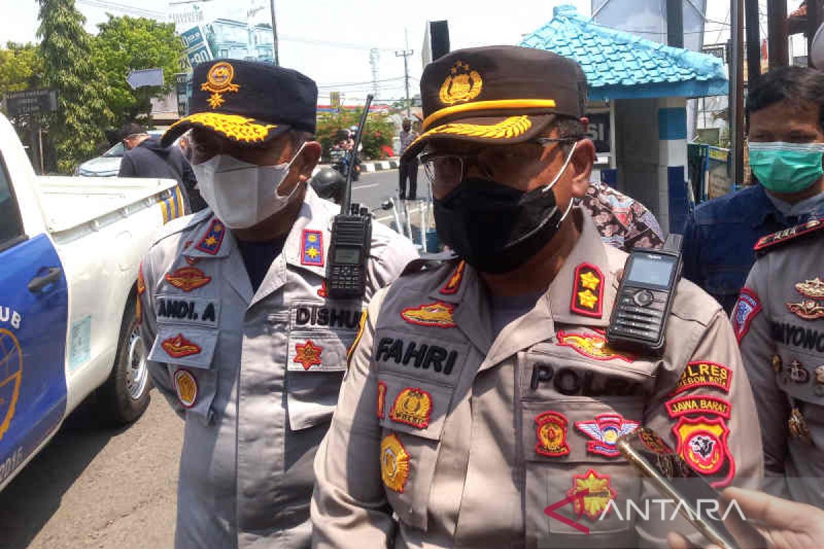Polres Cirebon dirikan tujuh pos pengamanan jalur mudik Lebaran