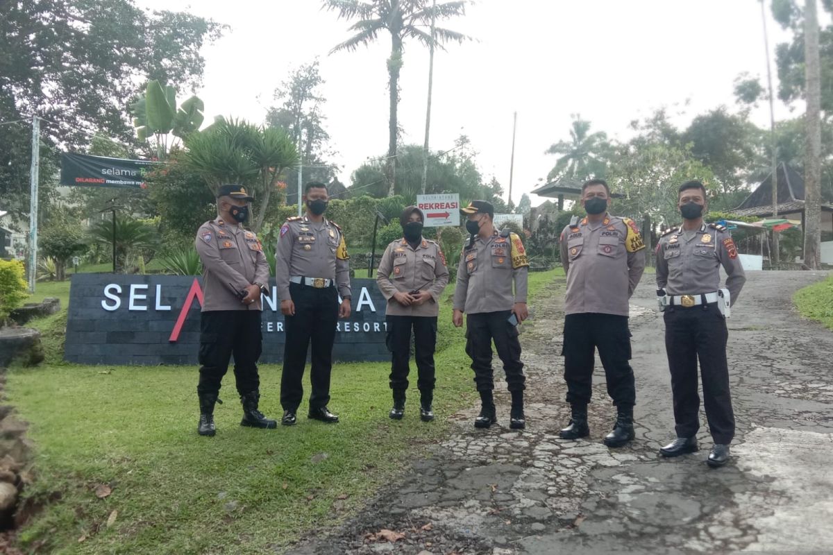 Jelang Operasi Ketupat Lodaya Polres Sukabumi Kota dirikan puluhan pos