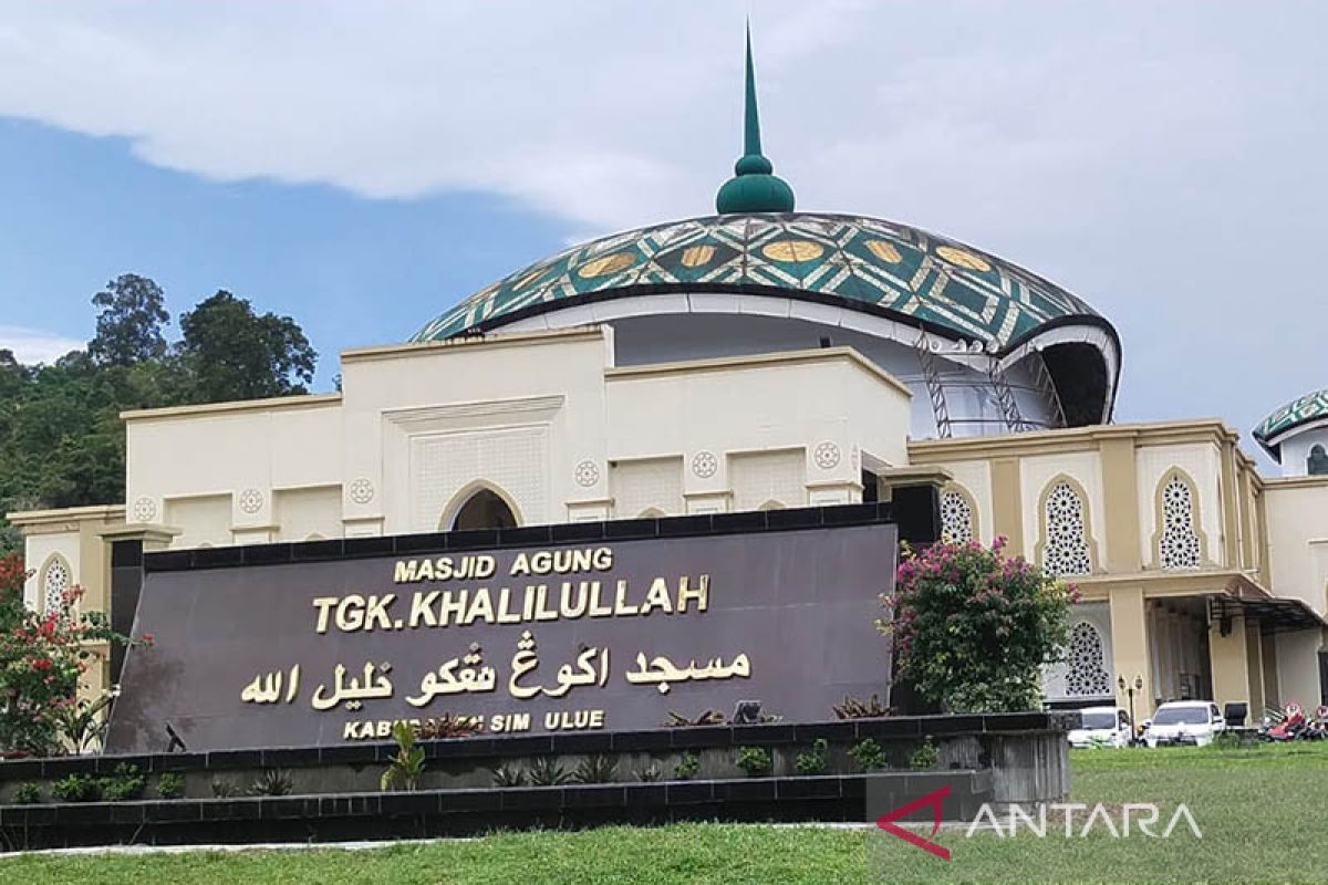 Masjid Tgk Khalilullah, destinasi wisata religi andalan Simeulue