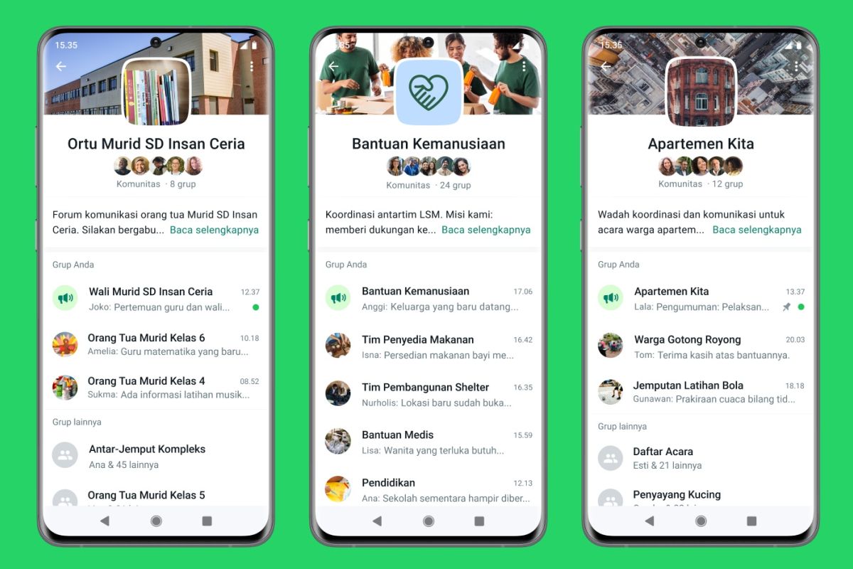 Penjelasan soal fitur Komunitas yang disiapkan WhatsApp