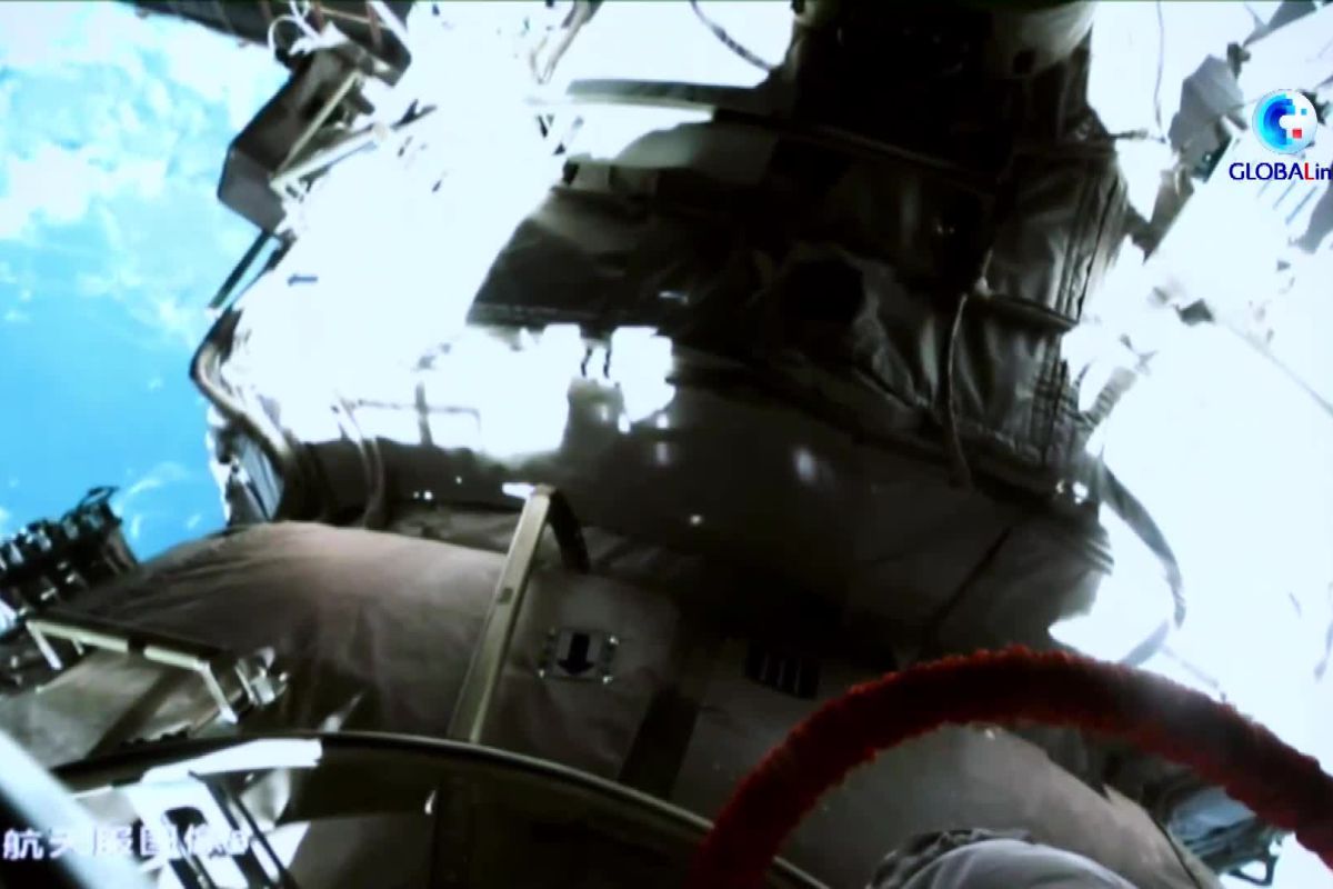 Para astronaut Shenzhou-13 China bersiap untuk kembali ke Bumi