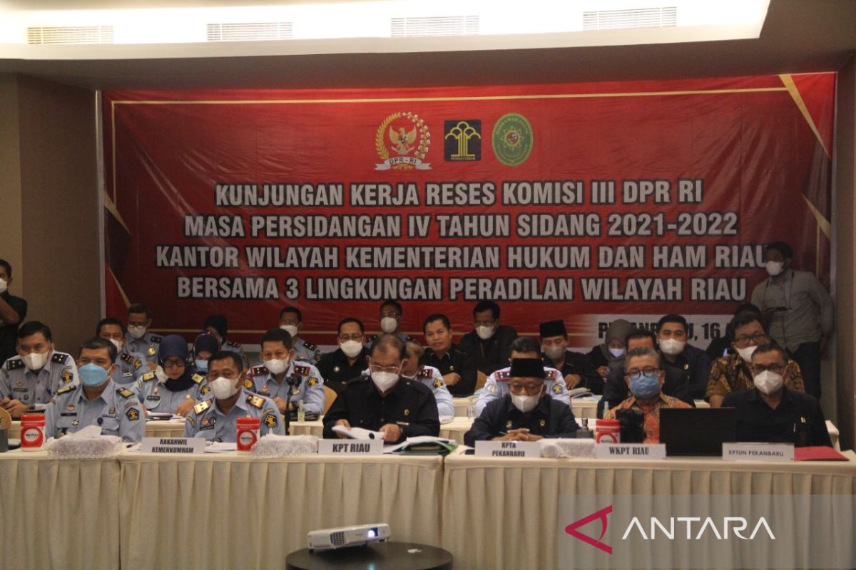 Kemenkumham Riau pecat 6 pegawai lapas-rutan tersangkut pidana narkoba