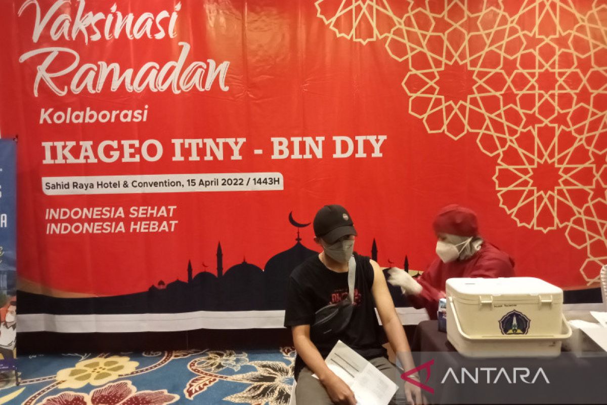 BIN DIY bersama Ikageo ITNY percepat vaksinasi penguat jelang mudik