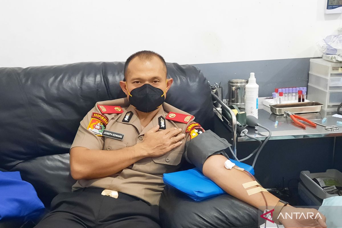 Serdik Sespimmen ajak warga Banjarmasin bantu stok darah PMI yang menipis