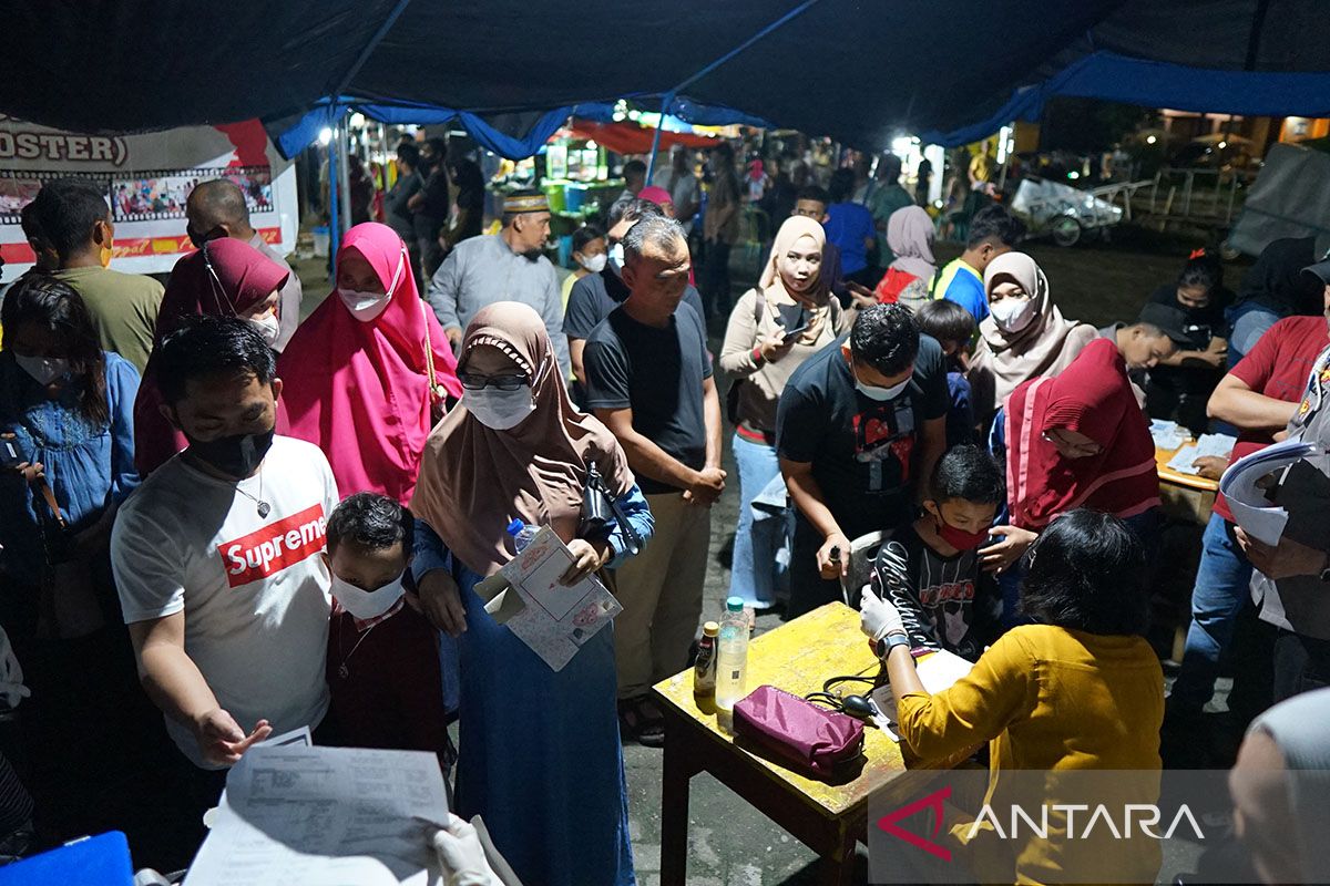 Polres Gorontalo Kota buka gerai vaksinasi COVID-9 di Lapangan Taruna