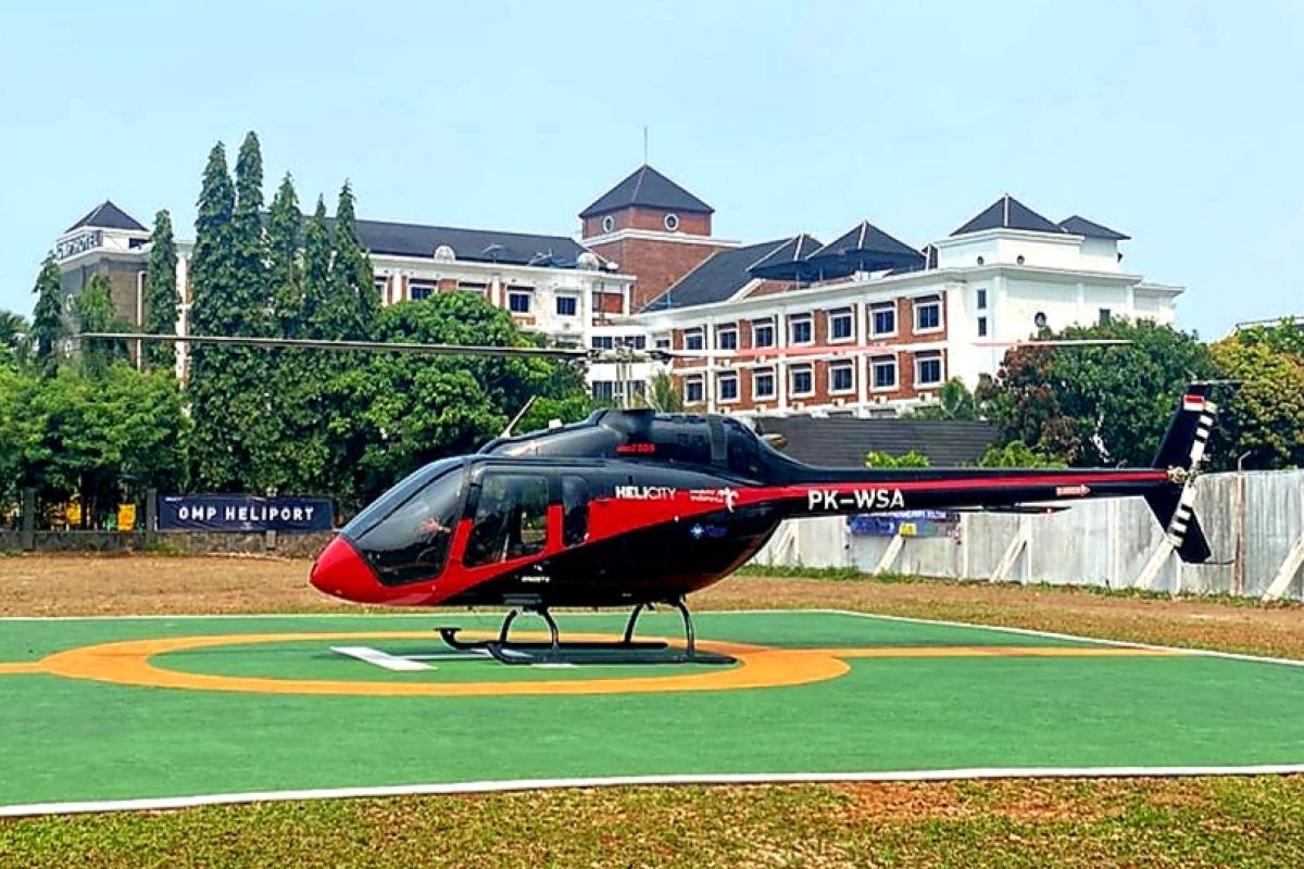 Transportasi helikopter miliki  potensi pasar menjanjikan