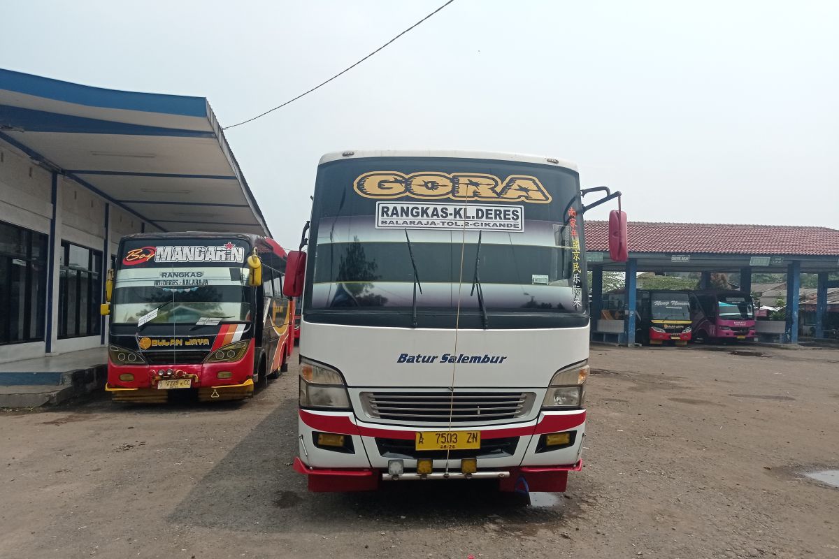 Sopir Bus Terminal Mandala Rangkasbitung, Lebak akan dites kesehatan