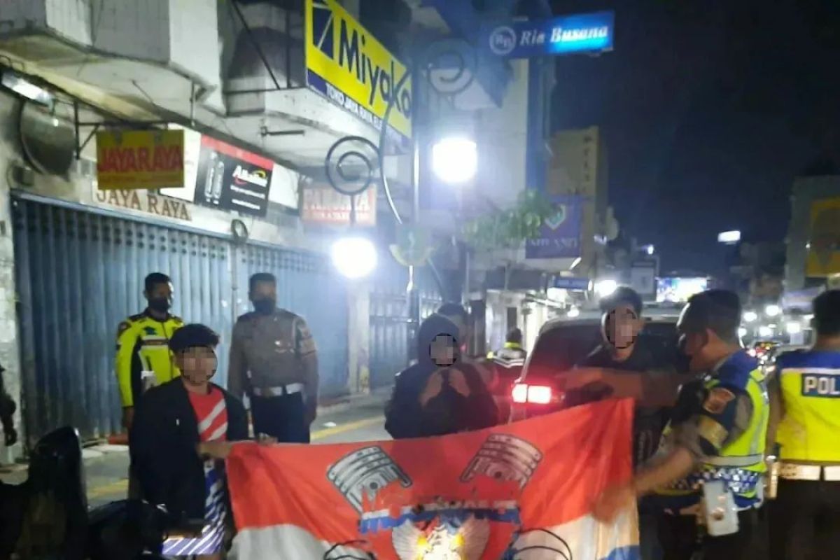 Ganggu kenyamanan, Polres Sukabumi Kota tangkap anggota geng motor