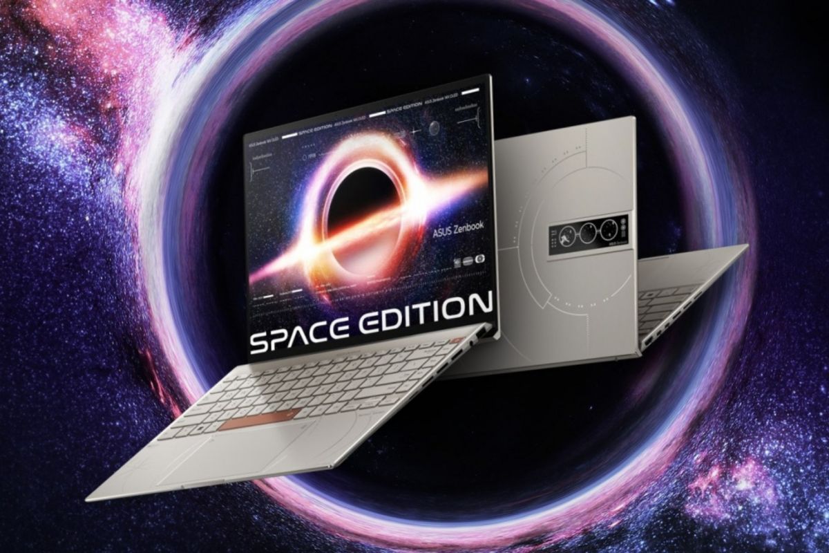 Asus merilis laptop ZenBook 14X OLED Space Edition