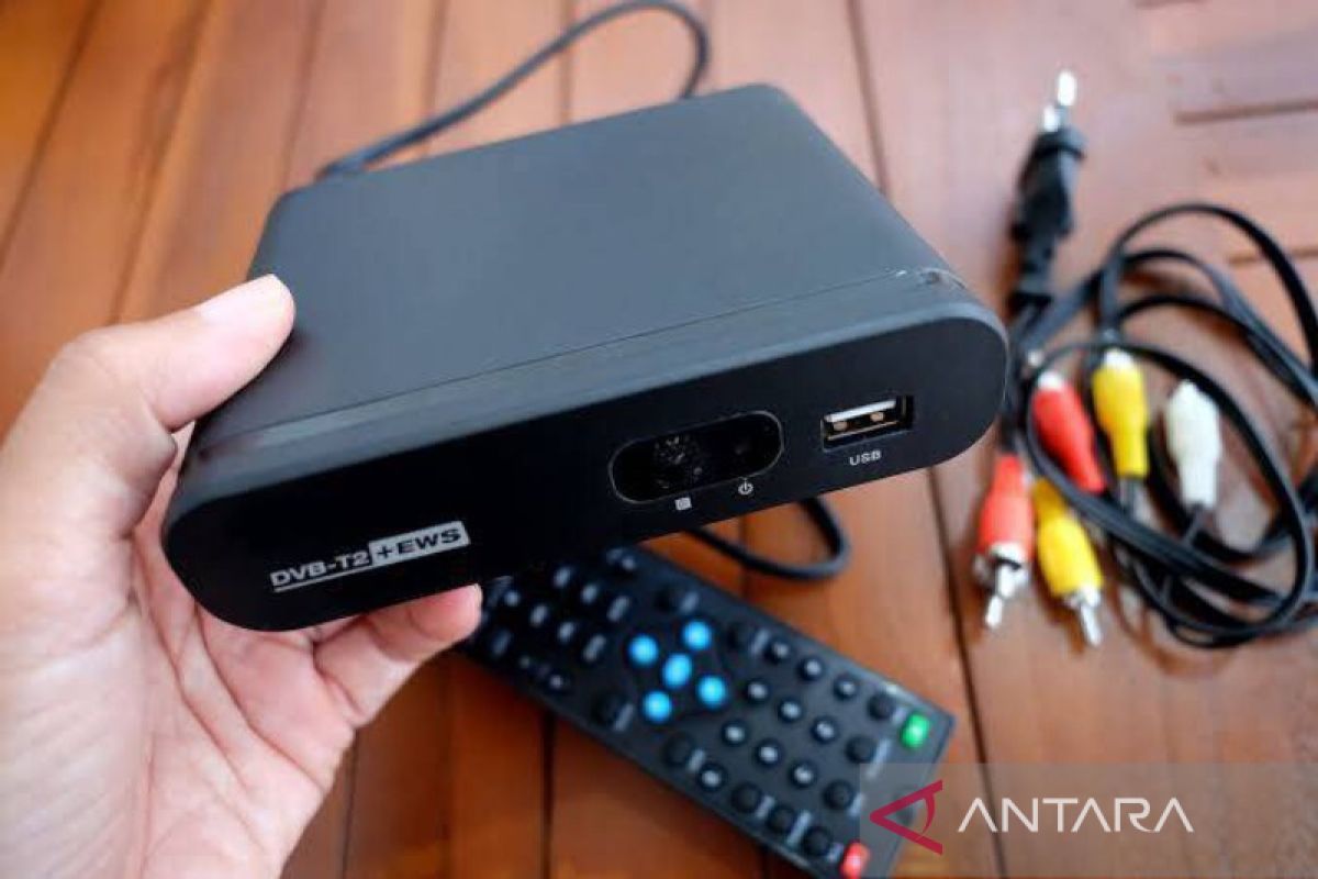 Diskominfo Sulteng: Set top box TV digital sudah beredar di pasaran