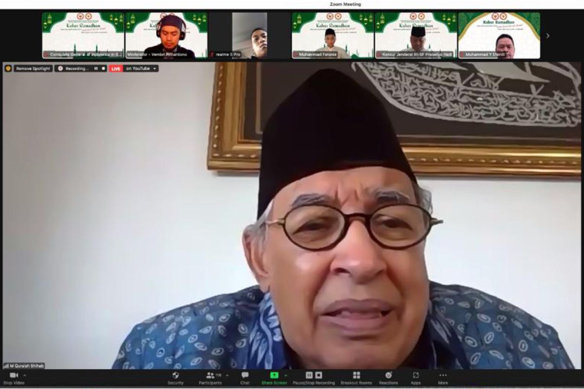 Diaspora Indonesia di AS belajar Al Quran bareng Quraish Shihab