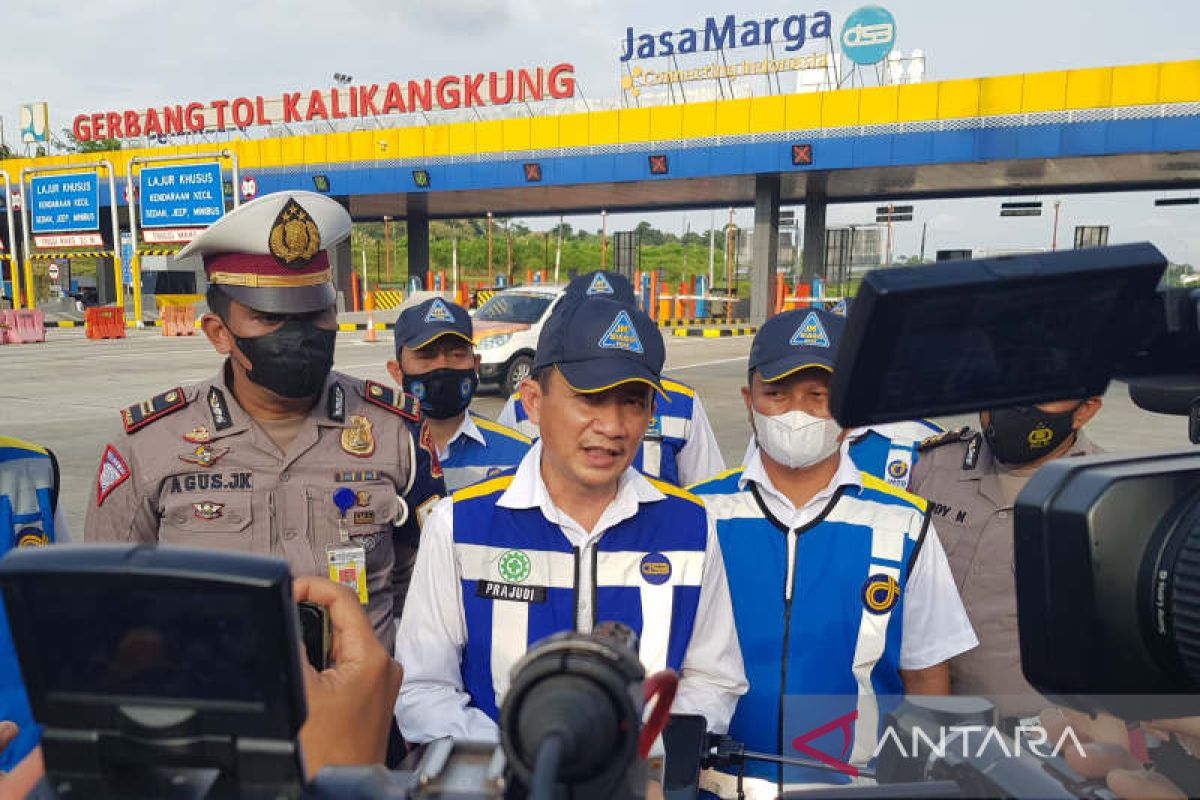 Gerbang Tol Kalikangkung Semarang siap hadapi lonjakan pemudik