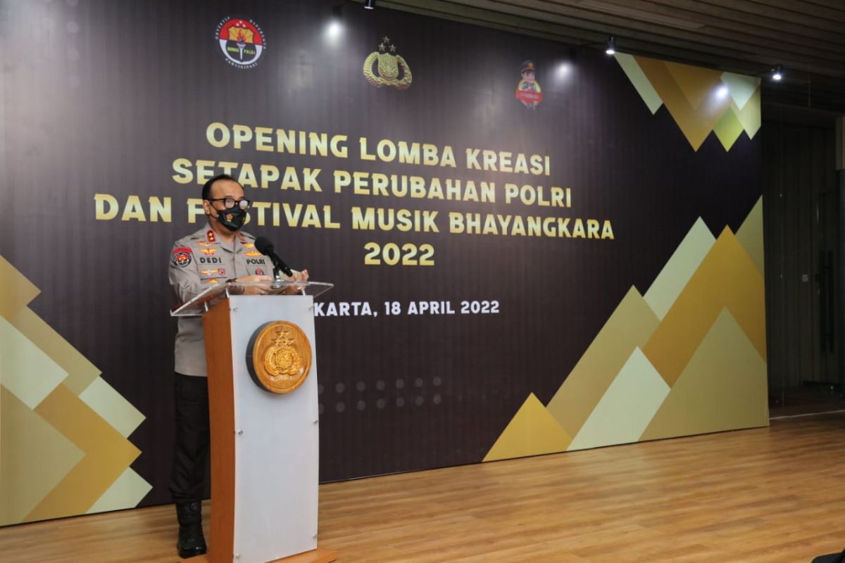 Polri terima ratusan karya lomba kreasi "Setapak Perubahan"