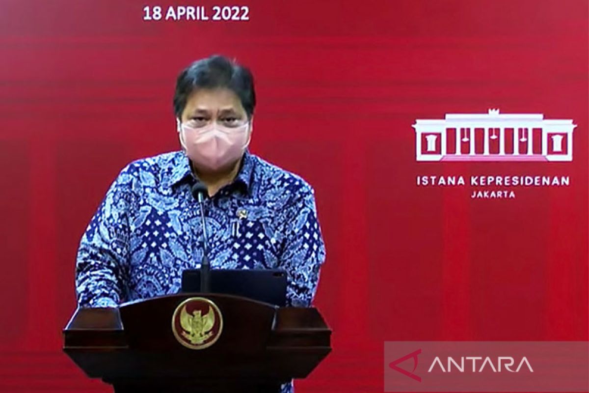 Airlangga Hartarto ingatkan pejabat tidak gelar open house saat Lebaran 2022