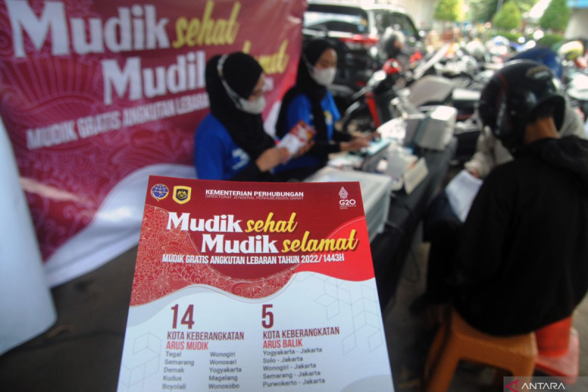 Pendaftaran Mudik Gratis Kemenhub Tahap Ii Antara News