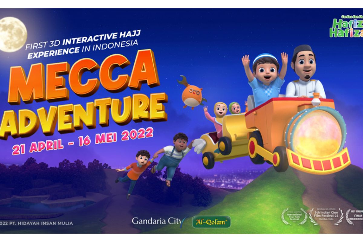 Edutaintment haji 3D "Hafiz Hafizah Mecca Adventure" kini hadir di Jakarta